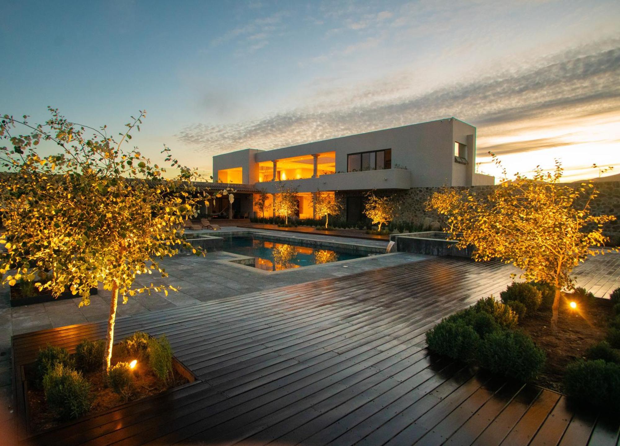 Hotel Flores De Sal-Valle De Guadalupe Bagian luar foto