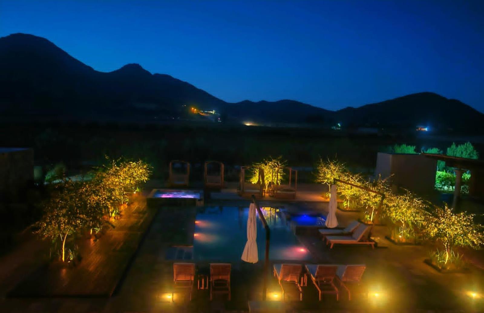 Hotel Flores De Sal-Valle De Guadalupe Bagian luar foto