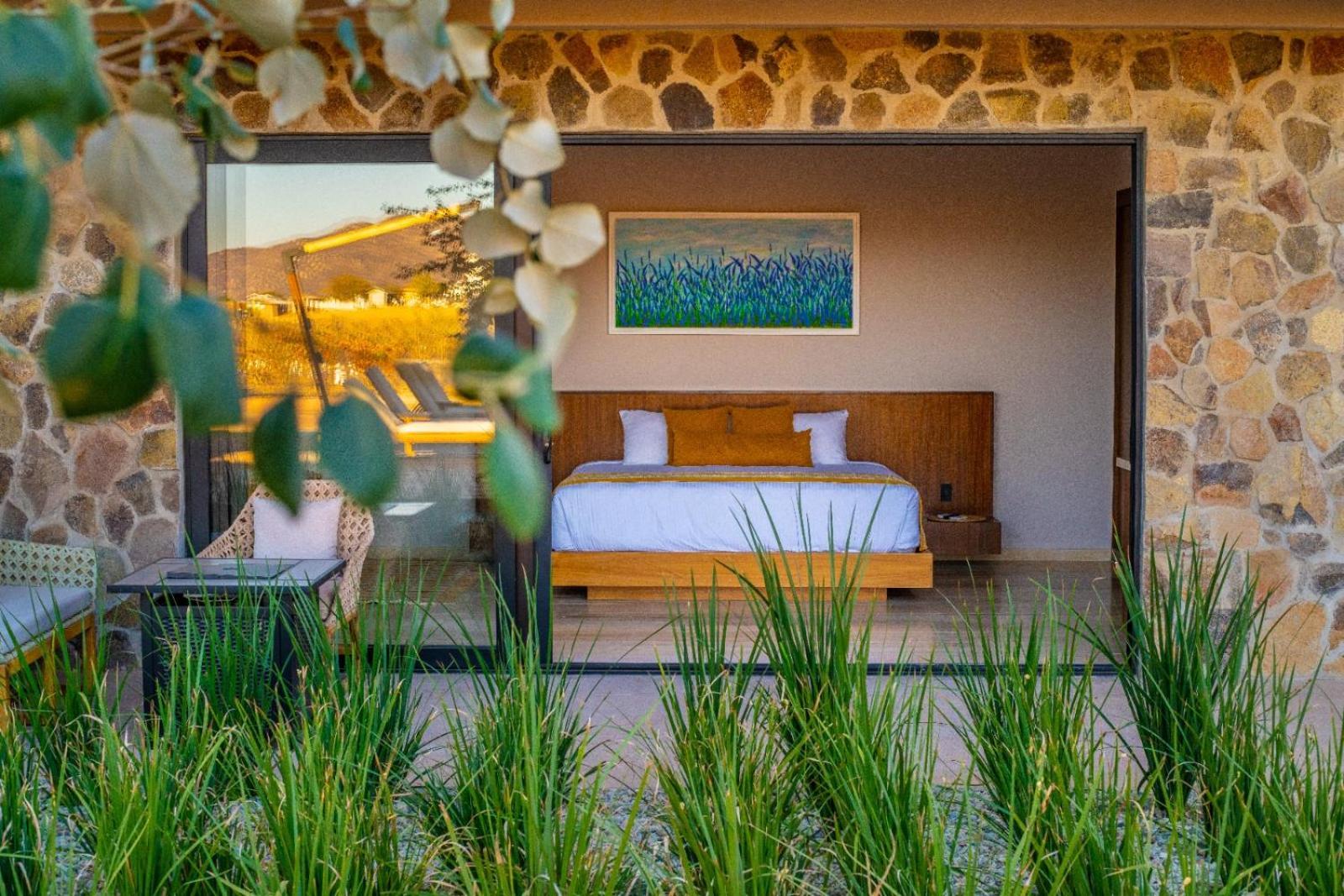 Hotel Flores De Sal-Valle De Guadalupe Bagian luar foto