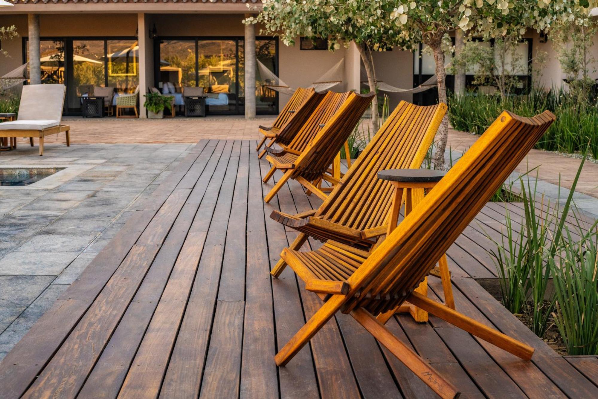 Hotel Flores De Sal-Valle De Guadalupe Bagian luar foto