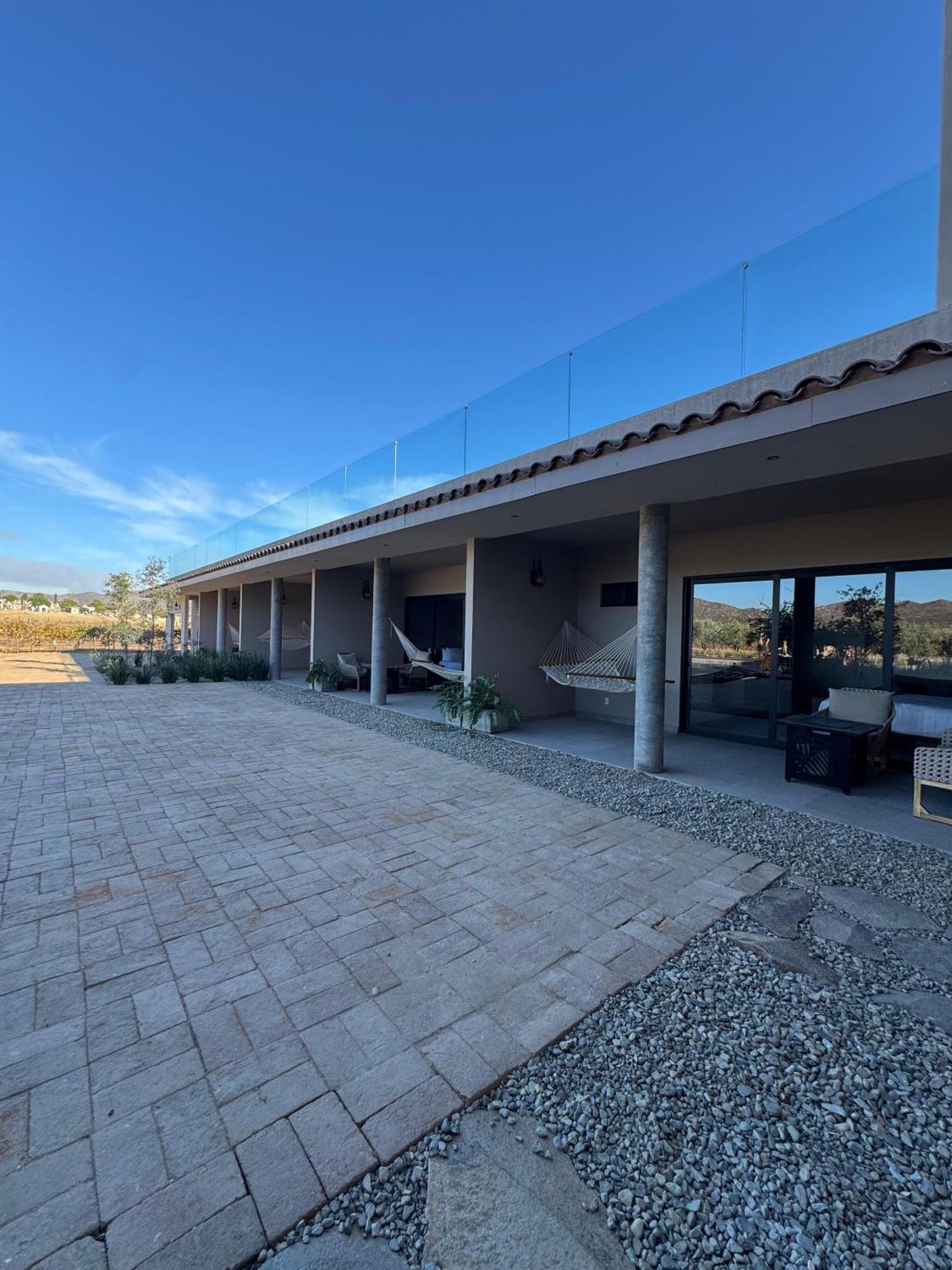 Hotel Flores De Sal-Valle De Guadalupe Bagian luar foto